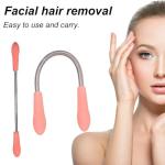 2-Pack Spring Facial Hair Remover Tool