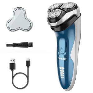 SweetLF Electric Razor for Men - Rechargeable & Waterproof