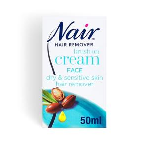 Nair Brush-On Facial Hair Removal Cream 50ml