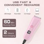 Cshid 3-in-1 Women's Electric Shaver Kit