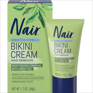 Nair Sensitive Bikini Cream Hair Remover 1.7 Oz