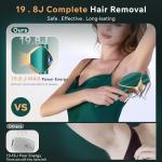 IPL Hair Removal Device with 3-in-1 Functionality