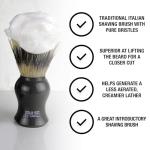 Men-u Barbiere Pure Bristle Shaving Brush Set