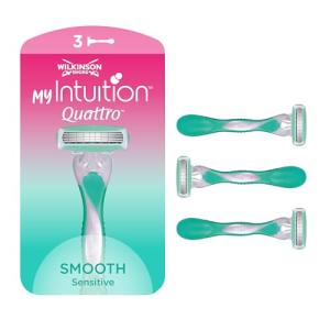 Wilkinson Sword Quattro Women's Disposable Razors - 3 Pack