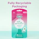 Wilkinson Sword Quattro Women's Disposable Razors - 3 Pack