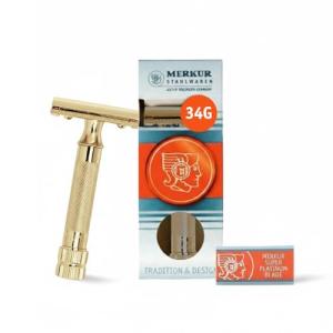 Merkur 34C HD Gold Safety Razor