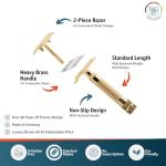 Merkur 34C HD Gold Safety Razor