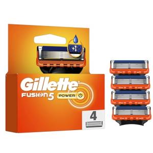 Gillette Fusion5 Power Razor Blade Refills, 4 Pack