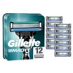 Gillette Mach3 Men's Razors, 12-Blade Refill Pack