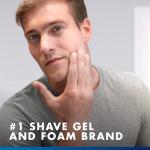 Gillette Soothing Shave Gel Twin Pack for Sensitive Skin