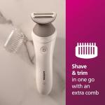 Philips Lady Shaver Series 6000 - Wireless Wet/Dry