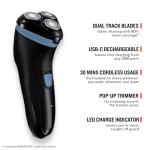 Remington R1 Electric Rotary Shaver with Trimmer