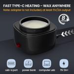 Nose Waxing Kit with Wax and Sticks