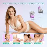 VOYOR Rechargeable Women's Rotary Bikini Shaver