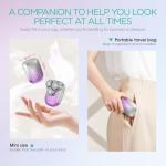 VOYOR Rechargeable Women's Rotary Bikini Shaver