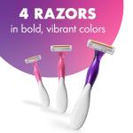 BIC Soleil Smooth Women's Disposable Razors, 4 Pack