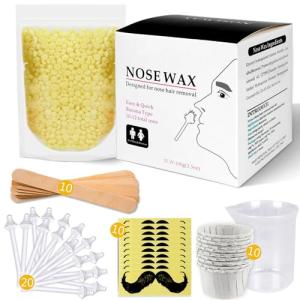 Natural Nose Wax Kit for Lasting Hair Removal