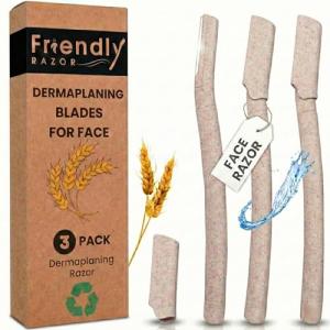 Facial Razors for Exfoliation and Peach Fuzz Removal