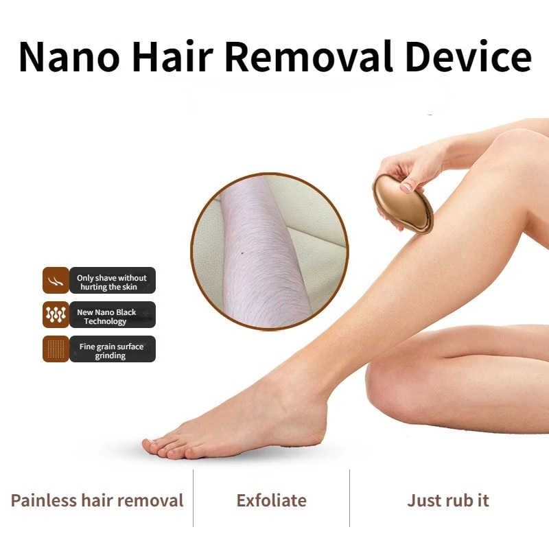 Nano Crystal Hair Removal Tool for Men and Women