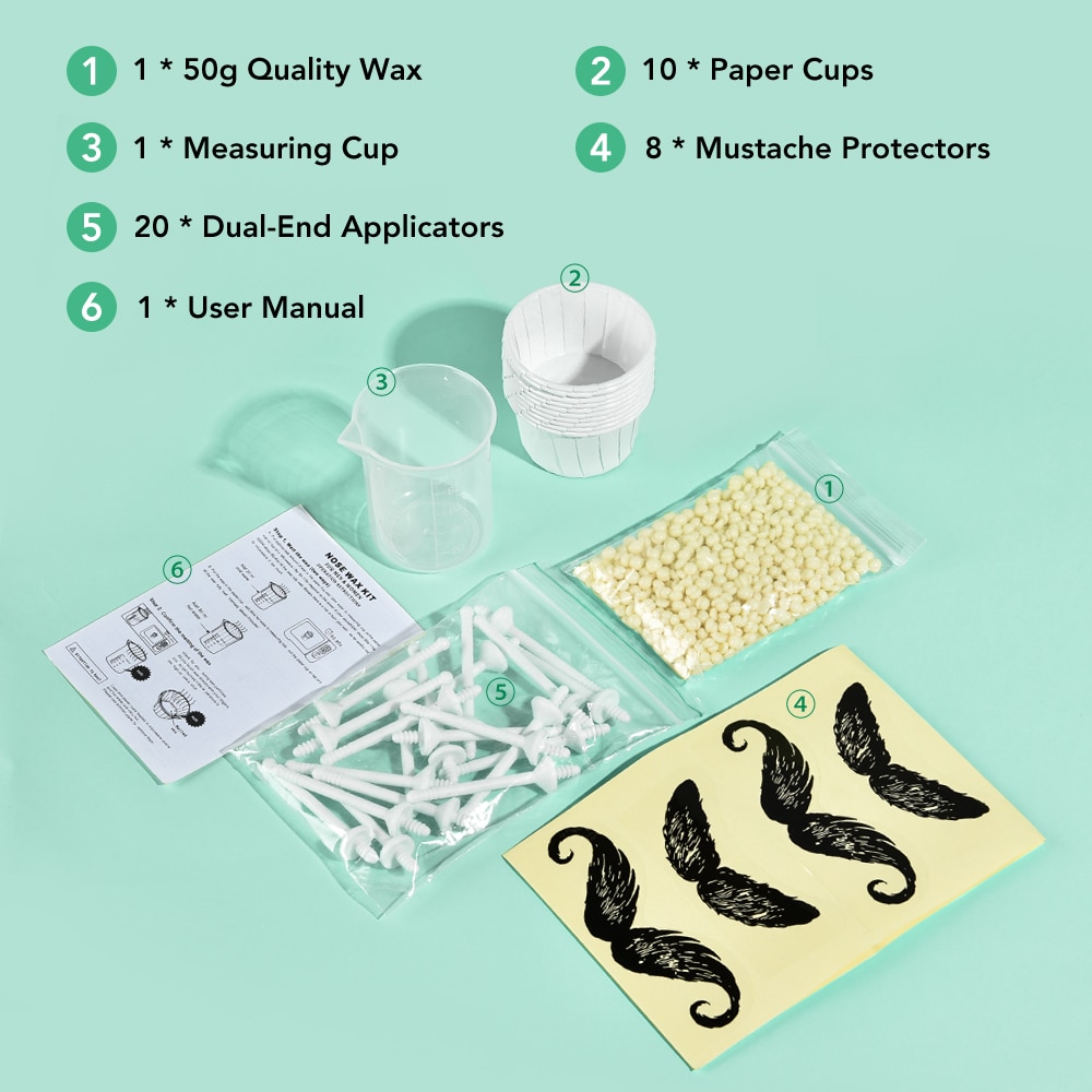 Portable Nose Hair Removal Wax Kit