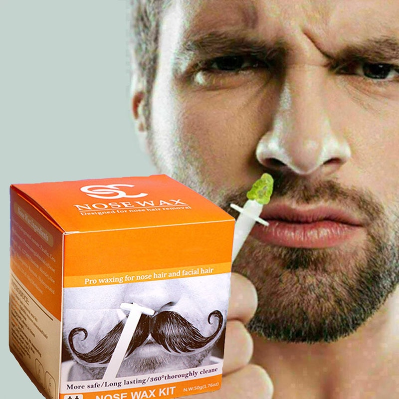 Nose Hair Removal Wax Kit - Safe & Effective