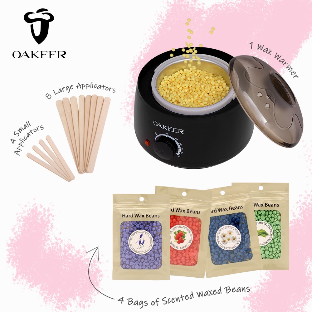 Waxing Kit for Facial and Body Hair Removal