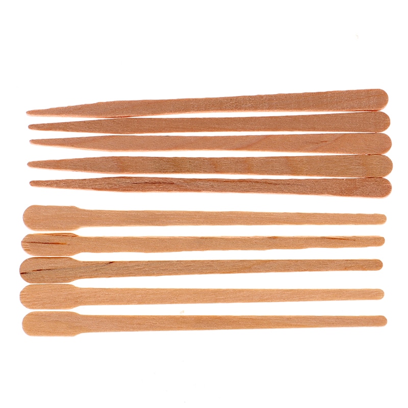100 Wood Hair Removal Wax Sticks Beauty Kit