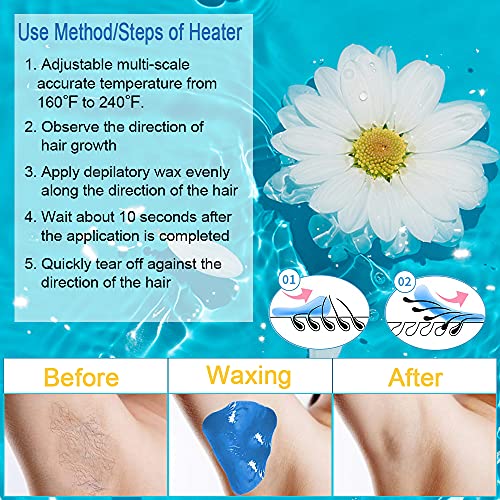 Professional Waxing Kit for Full Body Hair Removal