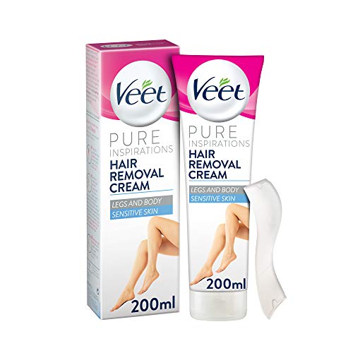 Veet Sensitive Skin Hair Removal Cream with Aloe & Vit E