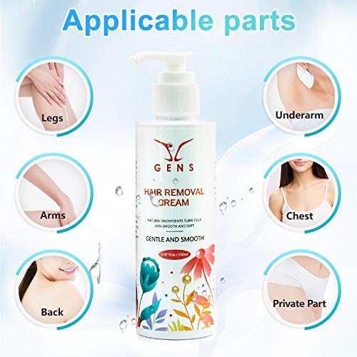 Painless Hair Removal Cream for Body and Private Parts