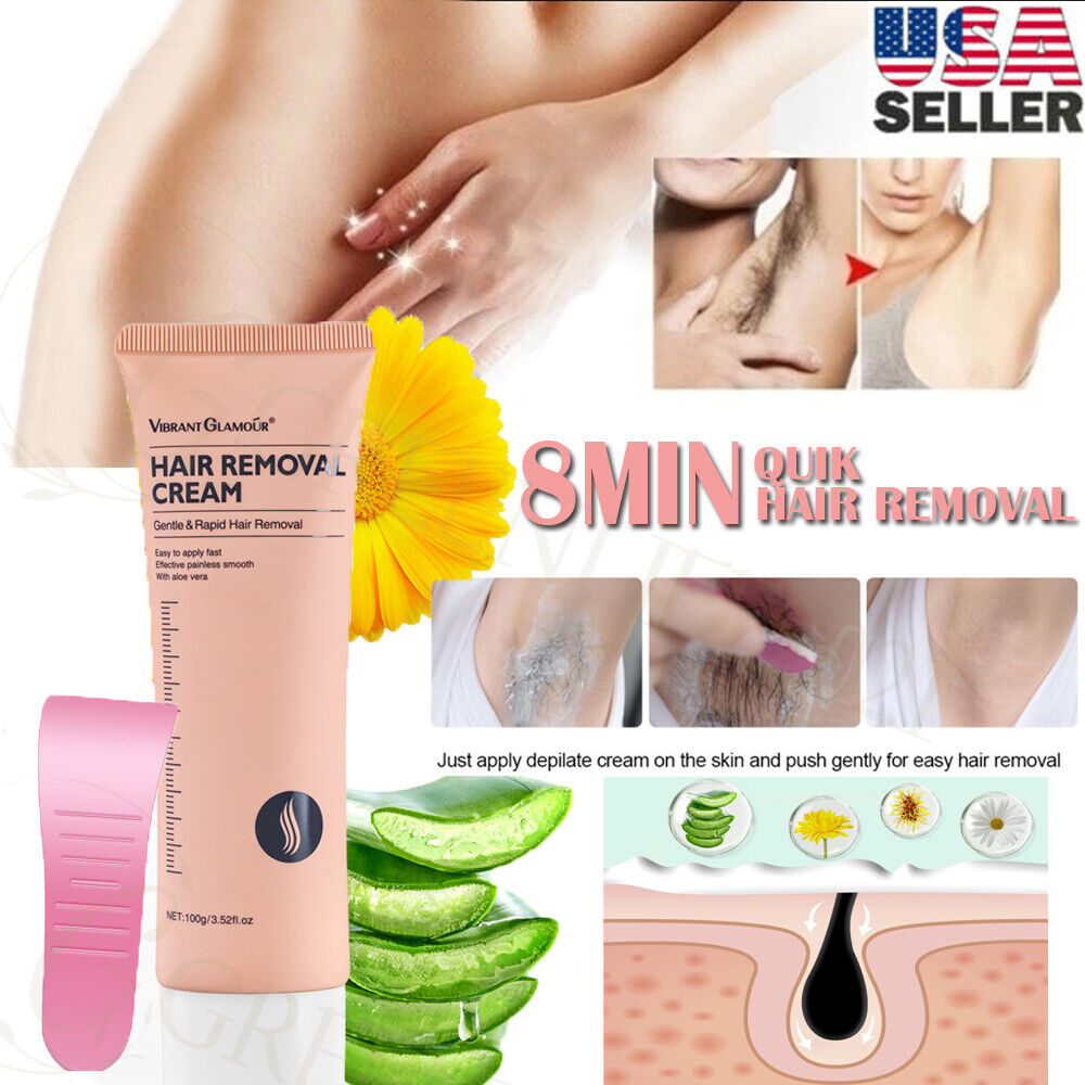 Hair Removal Cream for Permanent, Painless Results (100g)