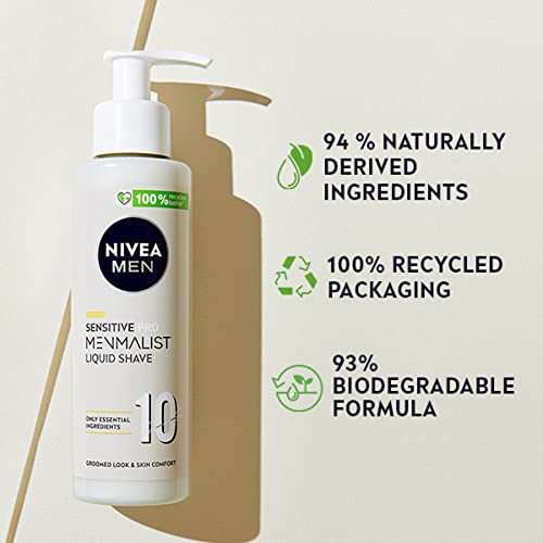 NIVEA MEN Sensitive Shaving Foam with 10 Essential Ingredients