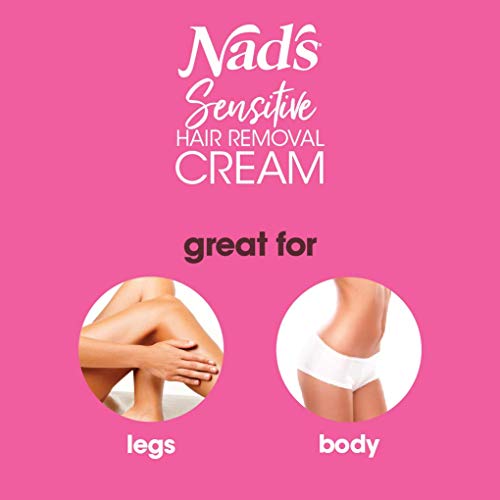 Nad's Hair Removal Cream for Sensitive Skin
