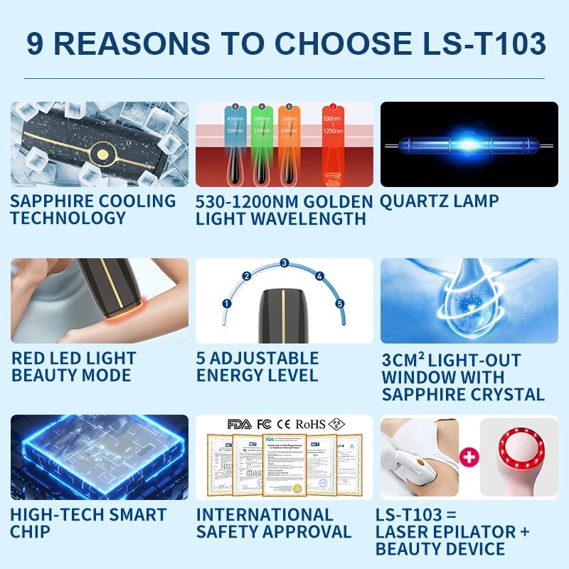 Lescolton IPL Laser Hair Removal Machine