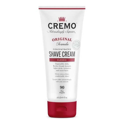 CREMO Men's Shave Cream - Fighter of Razor Burns