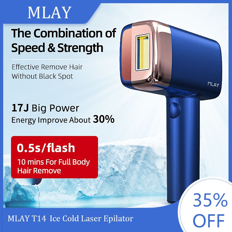 MLAY Laser Hair Removal with ICE Cold Technology