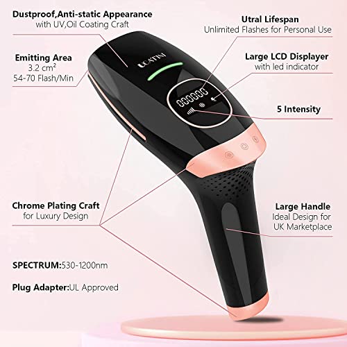 UCATINI IPL Laser Hair Remover with Ice Cooling