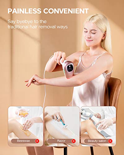 Permanent IPL Hair Remover with 999,000 Pulses