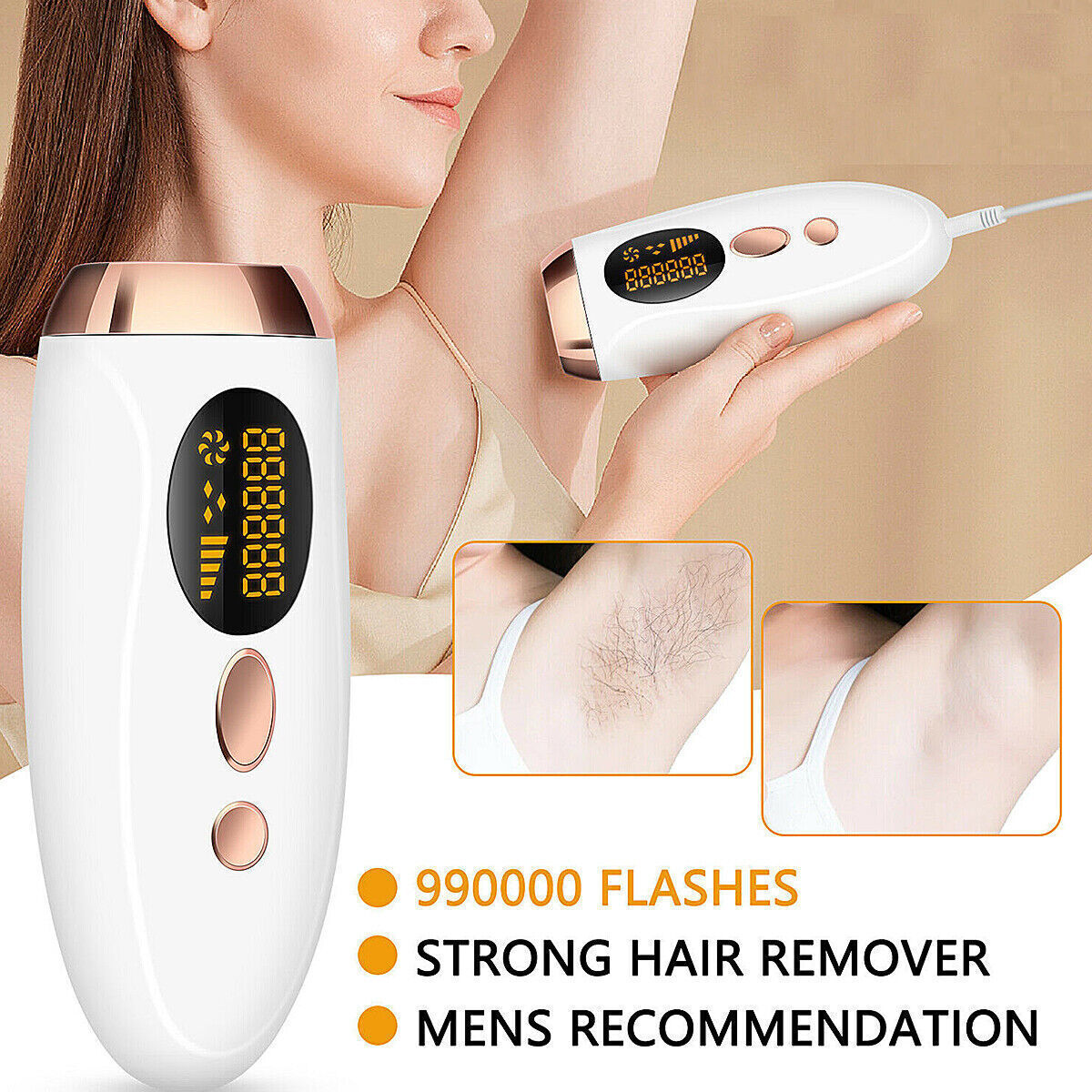 Permanent and Painless IPL Laser Hair Removal Machine