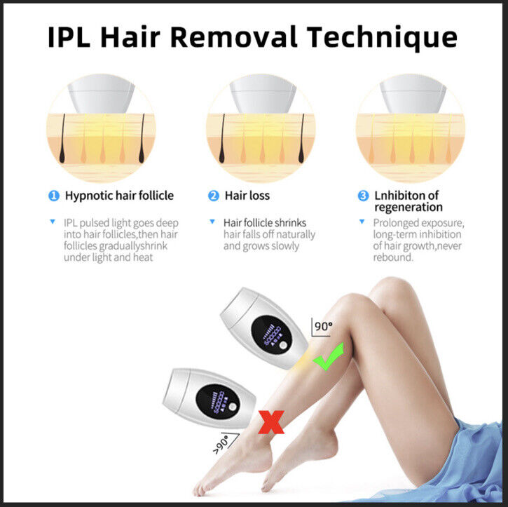 Professional IPL Hair Removal Machine - Painless