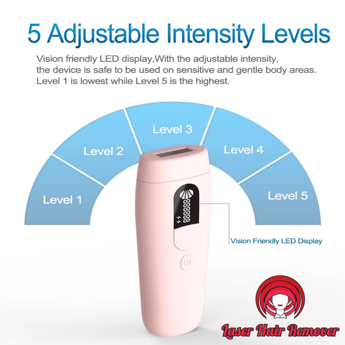 IPL Laser Hair Removal Device for Home Use