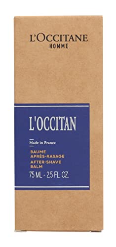 L'OCCITANE L'Occitan After Shave Balm 75ml, Soothing and Comforting, Luxury Skincare for Men