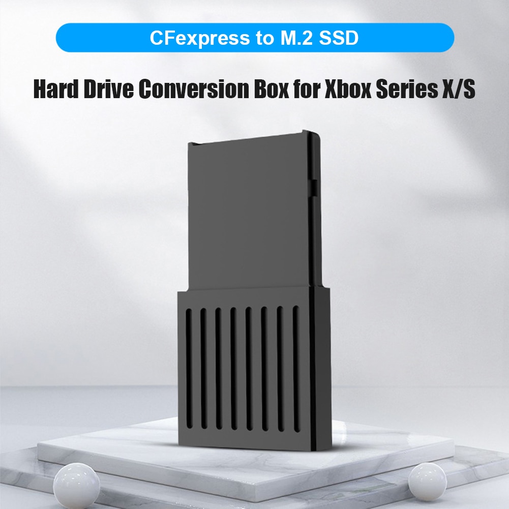 Hard Drive Conversion Box Replacement for Xbox Series X/S M2 Expansion Card BoxSupport PCIe 4.0 Games Accessories
