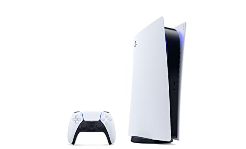 PS5 Digital Edition with DualSense Controller, White
