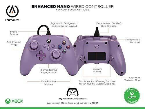 Xbox Series X|S Nano Controller - Lilac