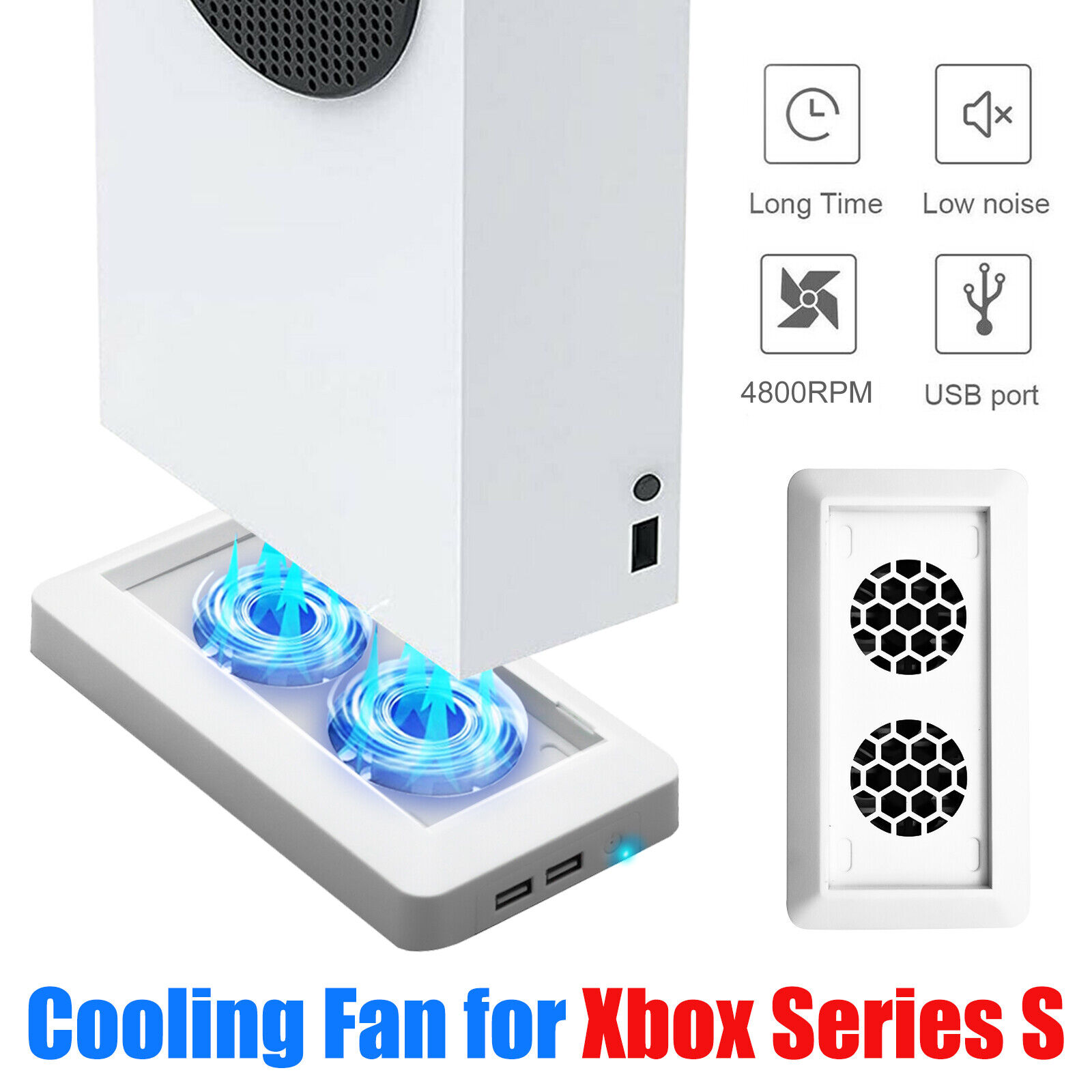 Vertical USB Cooling Fan for Xbox Series S