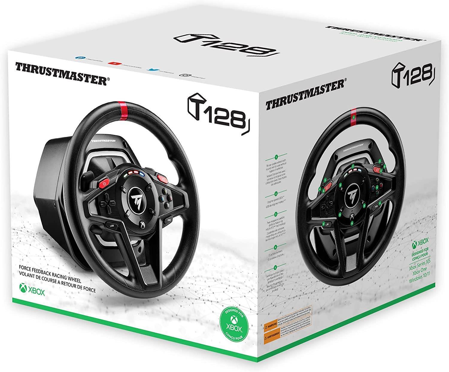Thrustmaster T128 Force Feedback Wheel Xbox PC