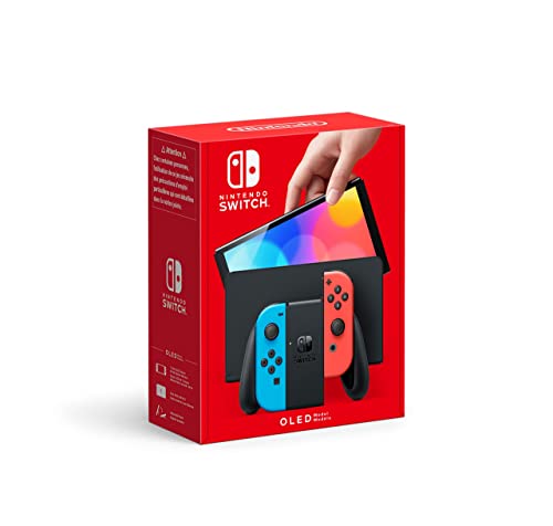 Neon Blue/Neon Red Nintendo Switch OLED