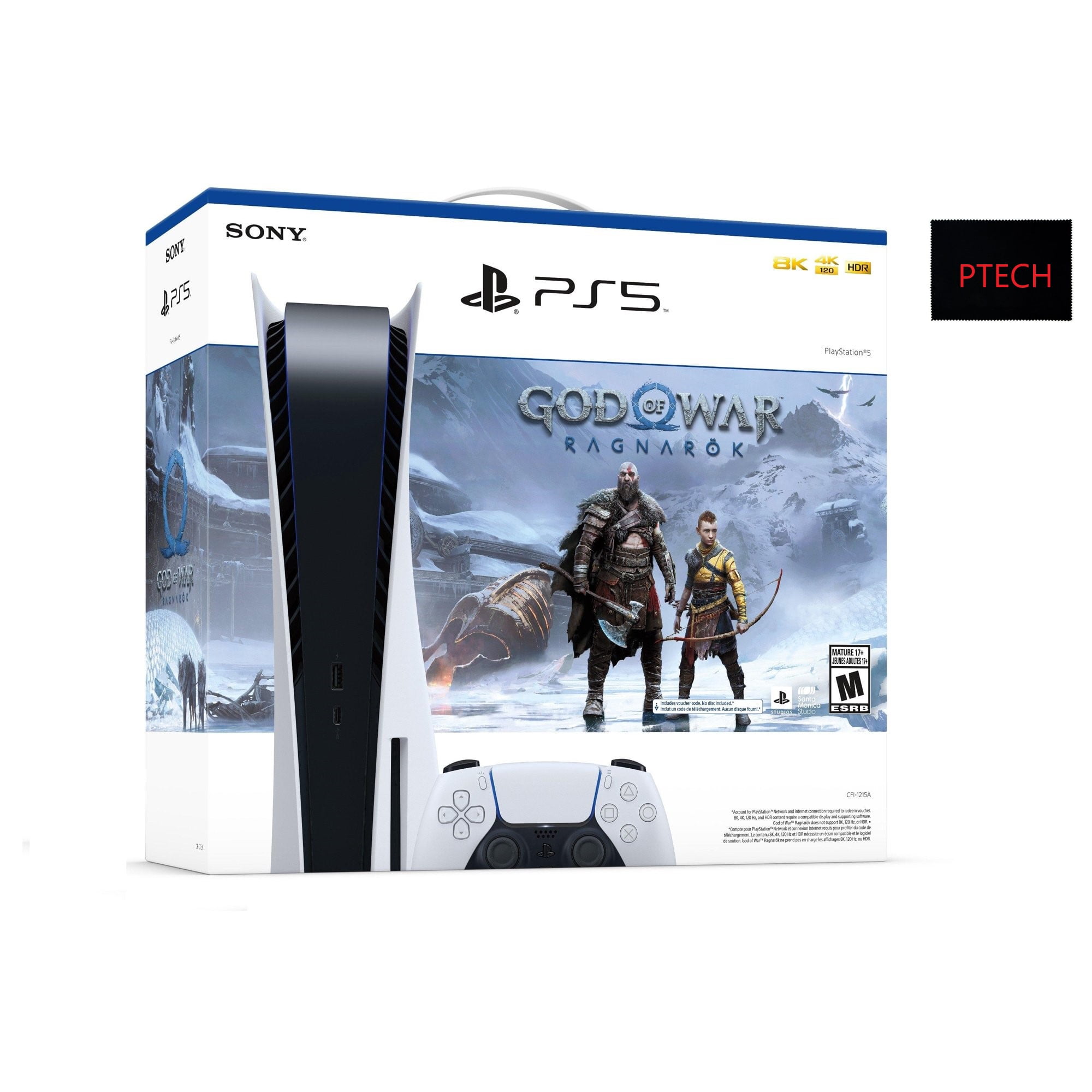 Sony PS5 with God of War Ragnarok (Disc)