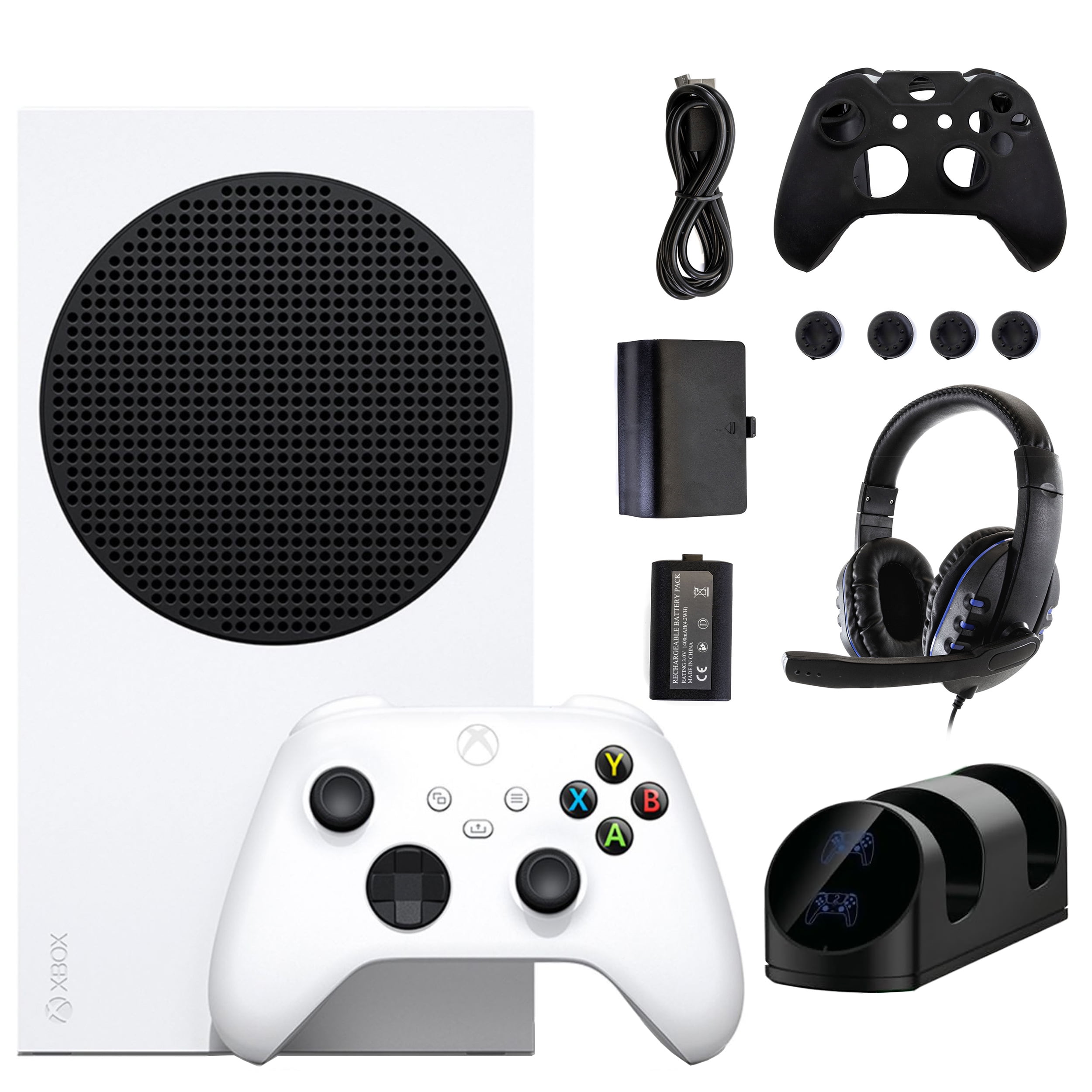 Xbox Series S 512 GB All-Digital Console with Accessories Kit